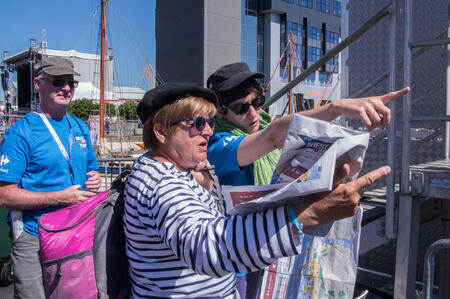 Des bénévoles du tonnerre